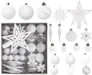 Vianočné ozdoby SYSD1688-124 (54 ks)