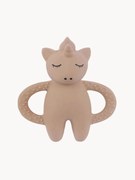 Ručne maľovaný gumený krúžok na hryzanie Rose