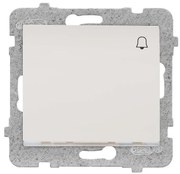 Vypínač zvonček s podsvietením Sigma ŁP-6DS/M.BI