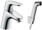 Hansgrohe Focus umývadlová batéria s bidetovú spŕškou chróm 31926000