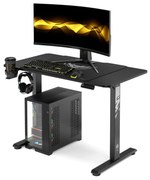 Stôl s elektricky nastaviteľnou výškou 110 cm čierny: Diablo X-Tensio 1100