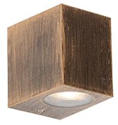 Vintage nástenná lampa starožitné zlato plast - Baleno