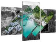 Obraz - Divoká príroda (90x60 cm)