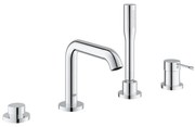 GROHE 19578001 - Vaňová 4-otvorová kombinácia ESSENCE 197 mm lesklý chróm