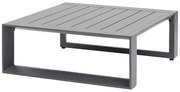 Hliníkový stolík 97x97 cm MADRID (antracit)