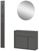 Antracitová predsieňová zostava Ameca 2.0 – Germania