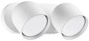Ideal Lux - LED Nástenné bodové svietidlo DODO 2xGX53/9W/230V biela
