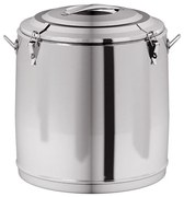 Nerezová várnica bez výpuste, 500 x 500 mm, 70 l