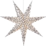 Markslöjd 704876 - Vianočná dekorácia KARLA 1xE14/25W/230V biela 75 cm