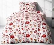 Obliečky Vianočná pohoda Bavlna 70x90 140x200 cm