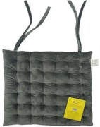 Podsedák na stoličku SSE-JBT-1012 15 40x40cm tmavošedá