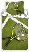 Bavlnené obliečky TENIS zelené Rozmer obliečky: 70 x 90 cm | 140 x 200 cm