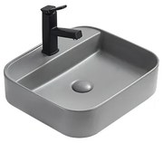 Mexen Sofia, umývadlo na dosku 50 x 40 x 11 cm, svetlá šedá matná, 22155061