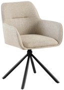 Stolička Tipton, látka - taupe