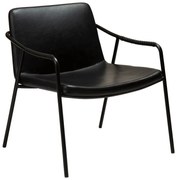 Čierne kreslo z imitácie kože DAN-FORM Denmark Boto