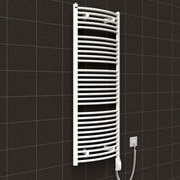 BPS-koupelny Elektrický kúpeľňový radiátor Hermes E 26-01, pripojenie typ 01, 50x106 cm, biela RAL 9016