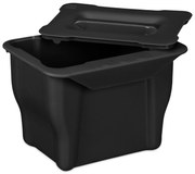 Bio odpadkový kôš kuchynský RD38581, čierny 5 l