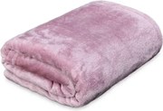 Flanelová deka Viktória 140x200 cm, ružová%