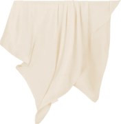 Bambusová Junior zavinovačka s čipkou vanilka 100x135 cm