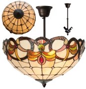 Stropné svietidlo Tiffany s nastaviteľnou nohou Ø40 CASIOPEA