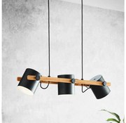 Eglo 43045 - Luster na lanku HORNWOOD 3xE27/60W/230V