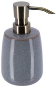 Dávkovač mydla Louxor, modrá/s prvkami vo farbe nerez, 200 ml