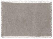 Bavlnené prestieranie na stôl MAHA 45x30 cm sivé