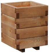 Drevený obal na kvety Domino I s vložkou