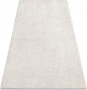 Mäkký Koberec Jednotný Hladký krém 400 x 600 cm