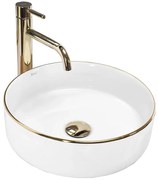 Umývadlo na dosku Sami Gold Edge