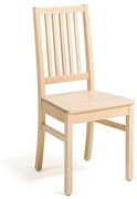 Jedálenská stolička, Š 430 mm x H 390 x V 460 mm, breza