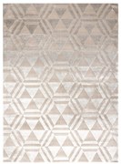 Koberec PEARL 51323C geometrický / štrukturálny, béžový