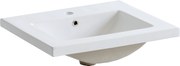 Comad Nábytkové keramické umývadlo UM-9060, 61x46 cm, biela lesklá