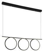 Závesné LED svietidlo Loop, 1x LED 60w, 3000k, b
