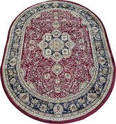 DY Červený oválny orientálny koberec Exclusiv 03 N Rozmer: 200x290 cm