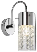 Rabalux 2194 - Kúpeľňové nástenné svietidlo NIAGARA 1xE14/40W/230V IP44 chróm RL2194