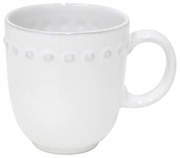 Biely keramický hrnček Pearl, 0,37 l, COSTA NOVA, súprava 6 ks