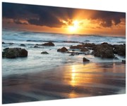 Obraz - More zaliate slnkom (90x60 cm)