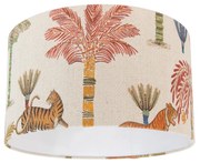 Látkové tienidlo viacfarebné so zvieracou potlačou 35/35/20