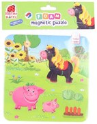 Lamps Penové magnetické puzzle - Domáce zvieratá