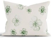 Bavlnená obliečka na vankúš Renforcé 70 × 90 cm – Štvorlístok