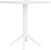 Stôl Nuvela 60x60 cm - biela