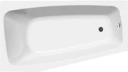 Aqualine Aqualine, BEROUNKA vaňa160x90x41cm, ľavá, biela, A1690