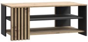 Konferenčný stolík Zaandam 60x110 artisan/čierna