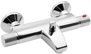Aqualine Aqualine, ACTION nástenná vaňová termostatická batéria, chrómová, MB106