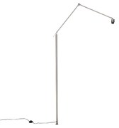 Stojaca lampa s ramenom oceľ - Editor