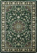 BE Koberec Anatolia 5857 GREEN – zelený obdĺžnikový Rozmer: 70x100 cm