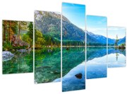 Obraz - Jazero Hintersee (150x105 cm)