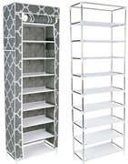 Botník LEA sivý / biely