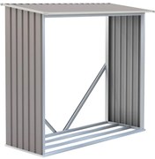 WC-A kovový drevník 182 x 75 x 160 cm